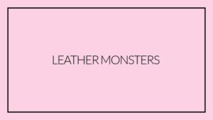Leather Monsters Banner