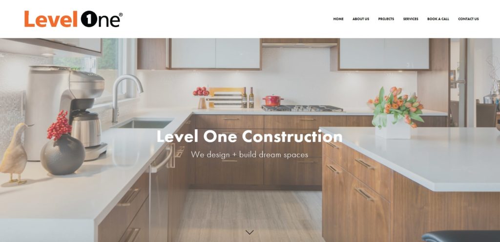 Level One Construction's Homepage