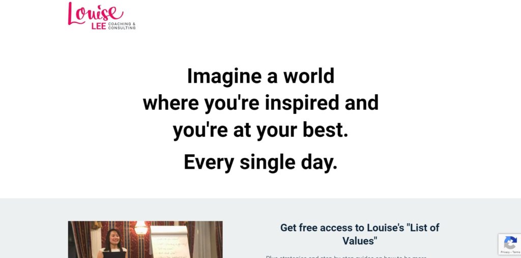 Louise Lee's Homepage