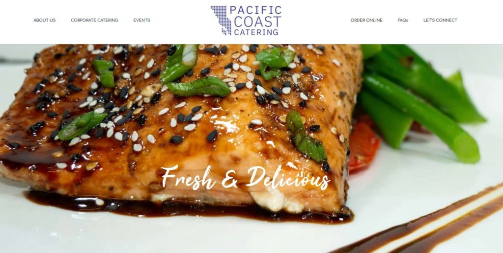 Pacific Coast Catering's Homepage