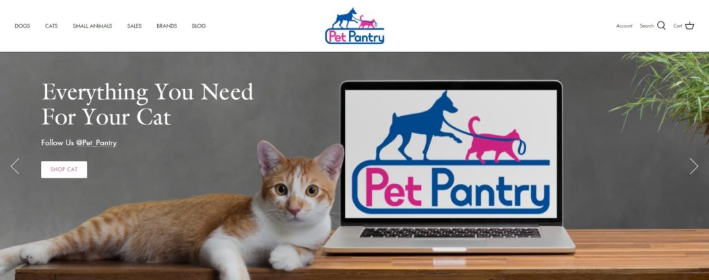 Pet Pantry's Homepage