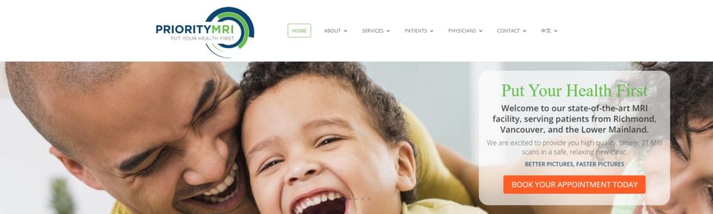 Priority MRI's Homepage