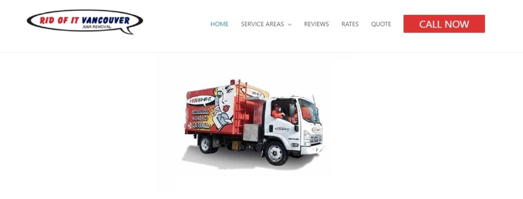 Rid-Of-It Vancouver Junk Removal's Homepage