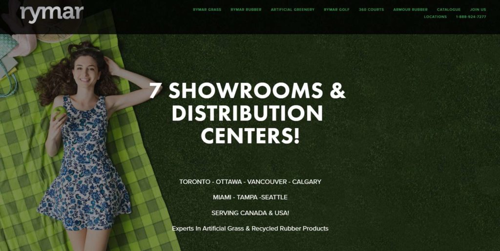 Rymar Synthetic Grass & Rubber Flooring's Homepage