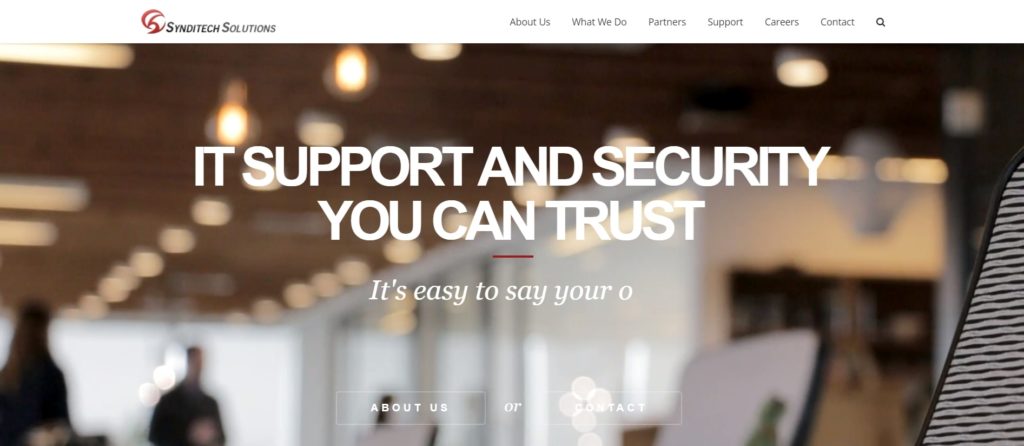 Synditech Solutions Homepage