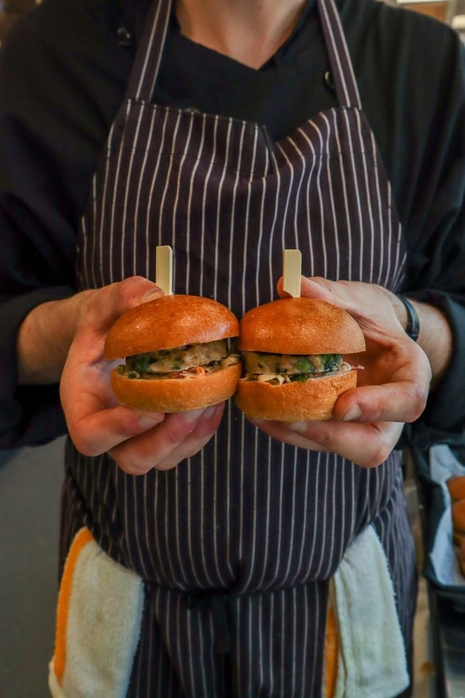 Asian Chicken Sliders