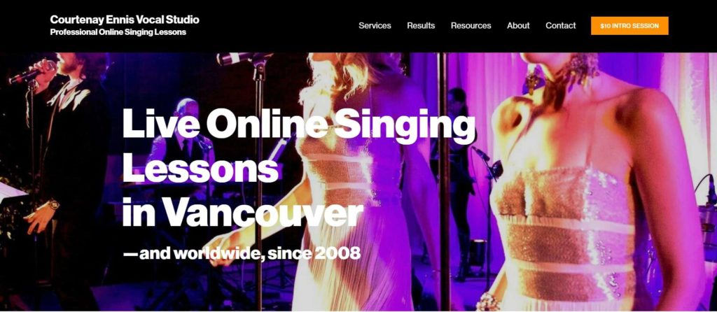 Courtenay Ennis Vocal Studio's Homepage