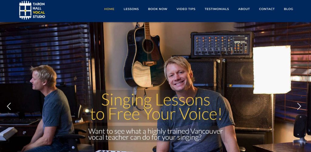 Taron Hall Vocal Studio's Homepage