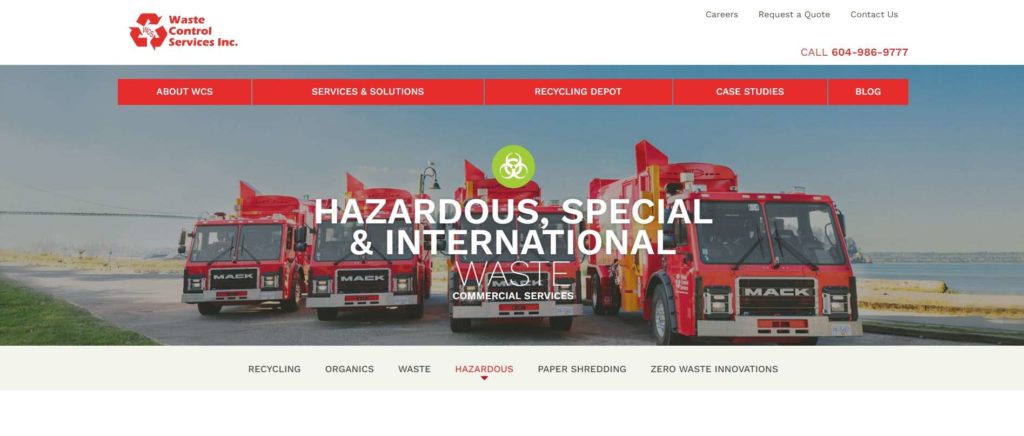 WCS Shredding & Recycling Depot's Homepage