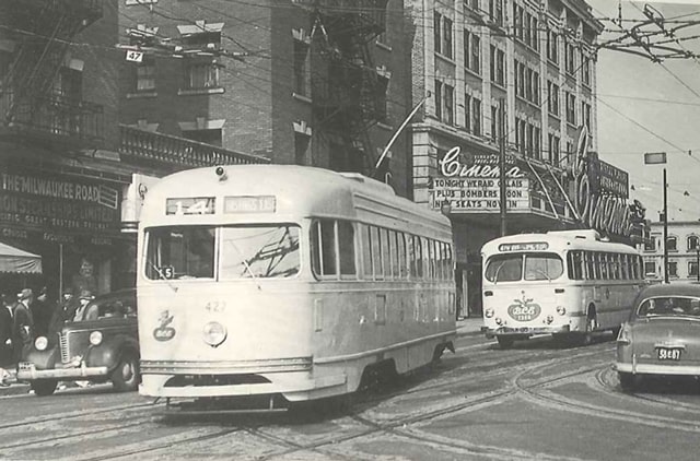 What are trolley buses in Vancouver