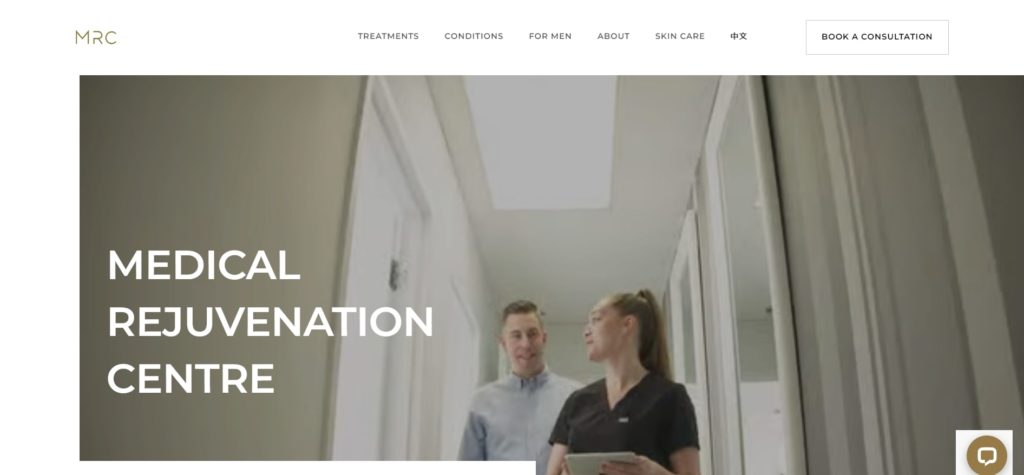 Medical Rejuvenation Centre Homepage