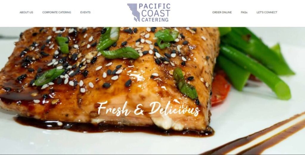 Pacific Coast Catering's Homepage