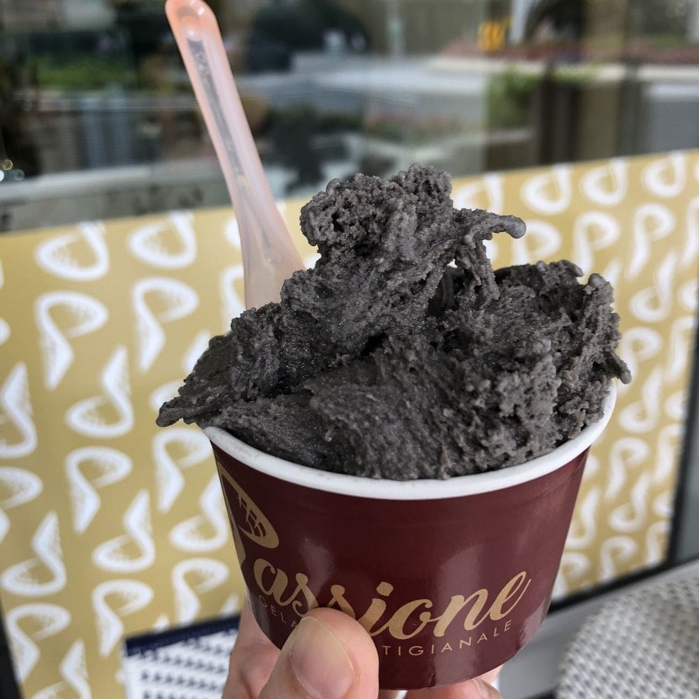Black Sesame Ice Cream