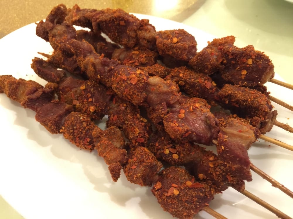 Cumin skewers