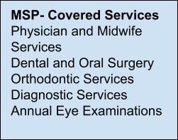 MSP-Covered Services