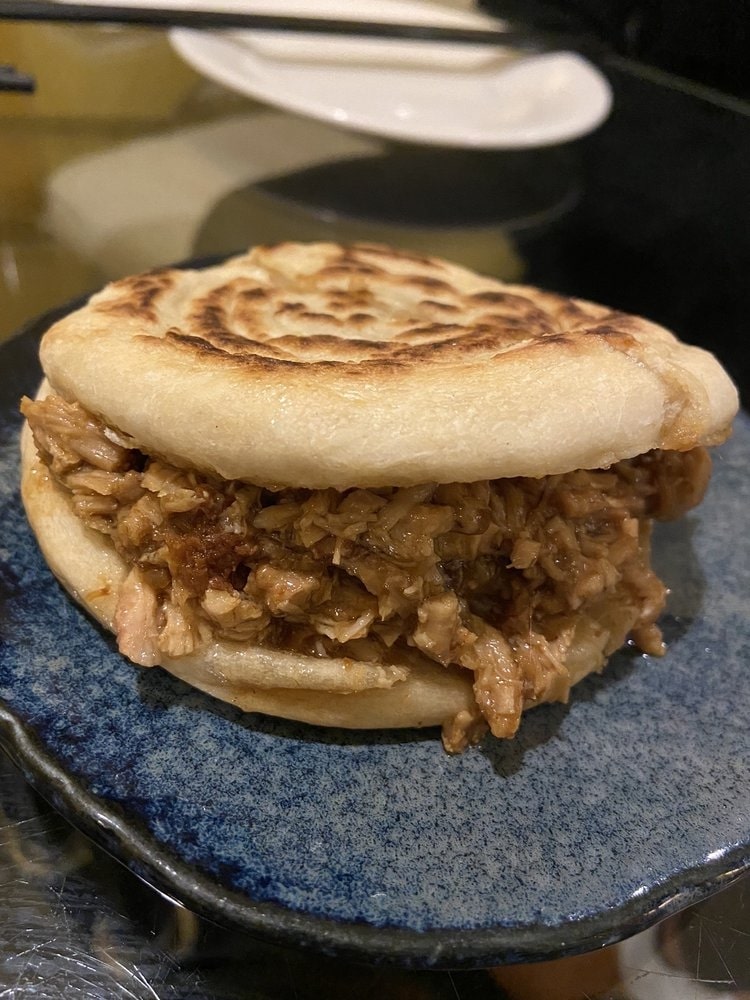 Pork burger