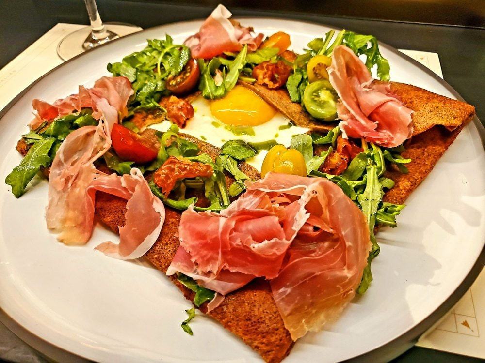 Prosciutto Crêpe at Ça Marche