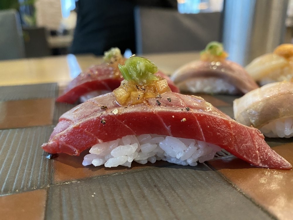 Red Tuna Aburi Nigiri