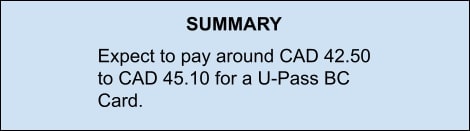 U-Pass BC Card