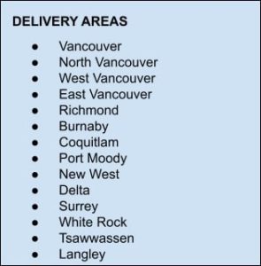 Wegouda Delivery Areas