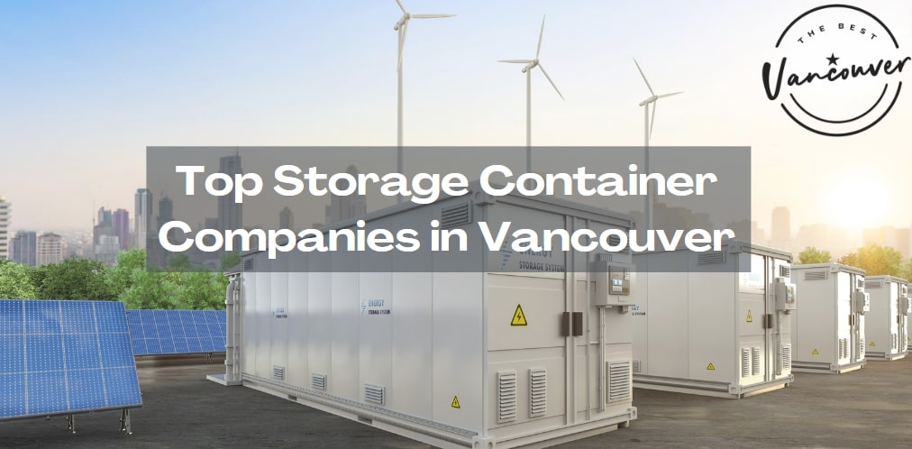 5 Storage Container Companies in Vancouver