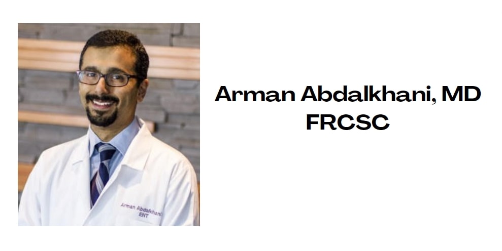 Arman Abdalkhani of Vancity ENT