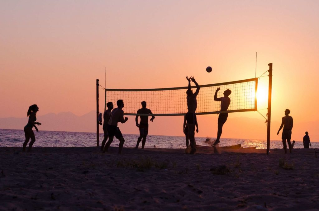 Battle in Beach Olympics