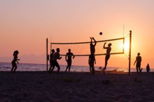 Battle in Beach Olympics