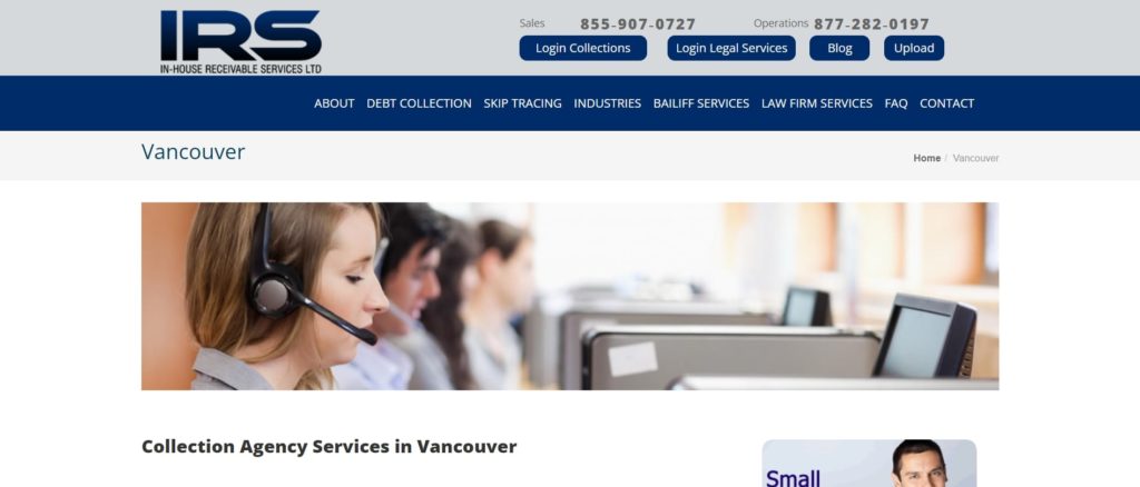 IRS Collections Homepage