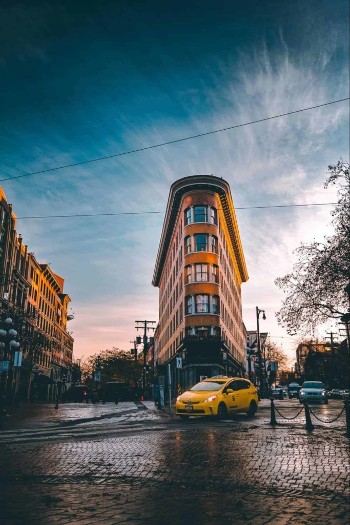 See Vancouver’s Flat Iron Building