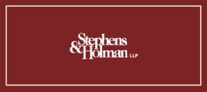 Stephens & Holman's Banner