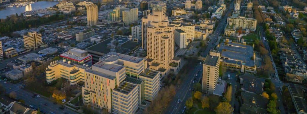 Hospitals and clinics are only minutes away here