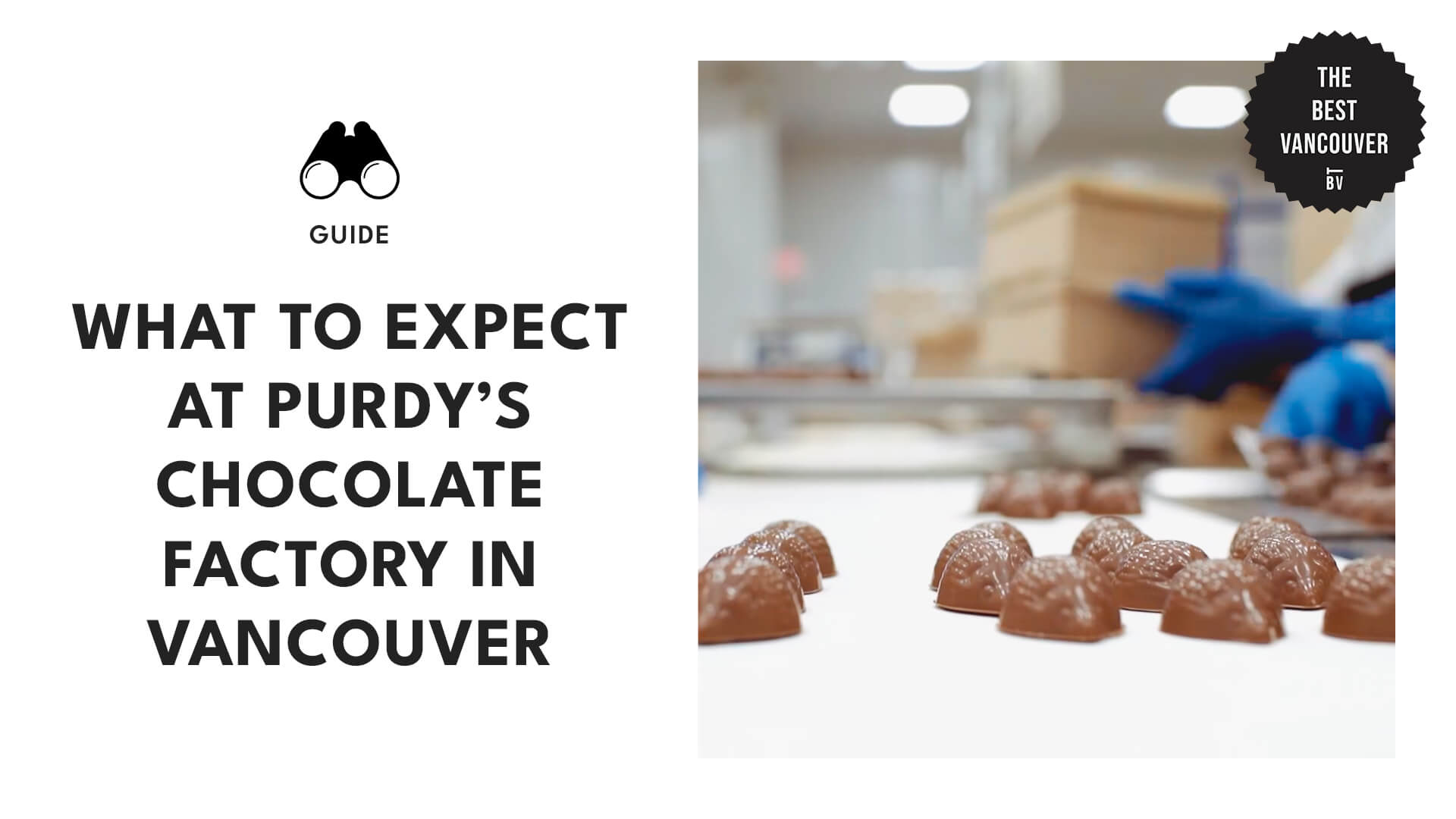 What To Expect At Purdy's Chocolate Factory