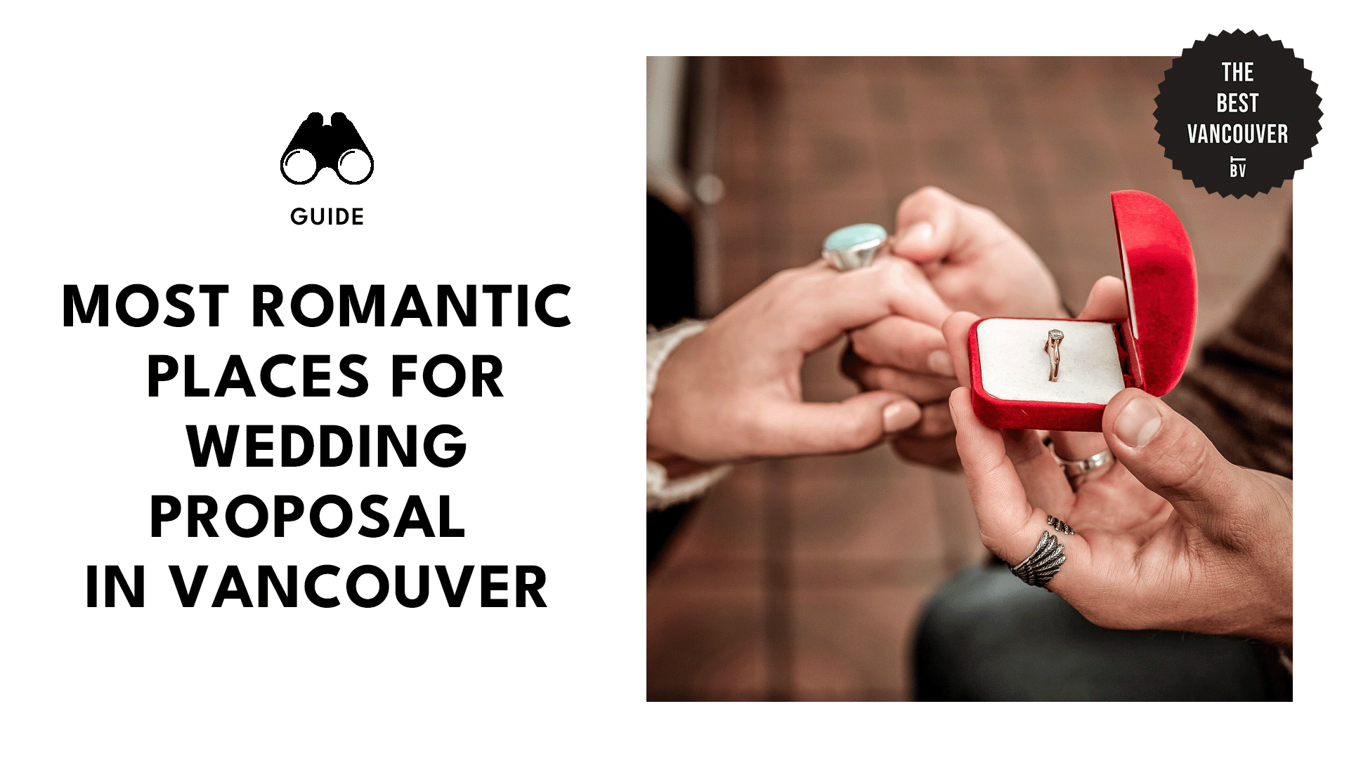Best Places for Wedding Proposal in Vancouver