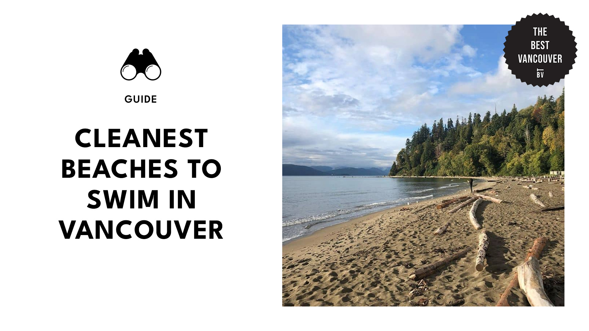Cleanest Beaches to Swin in Vancouver