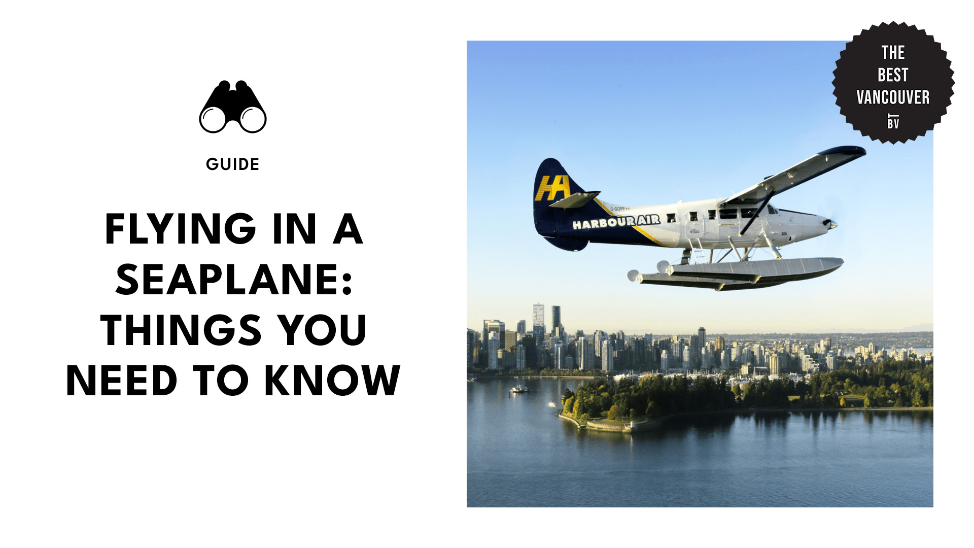 Things to Know Before Flying a Seaplane in Vancouver