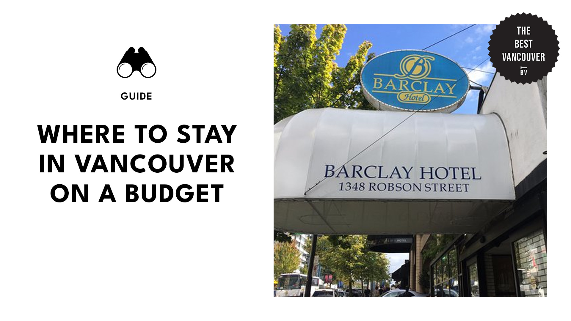 Where to Stay in Vancouver on a Budget