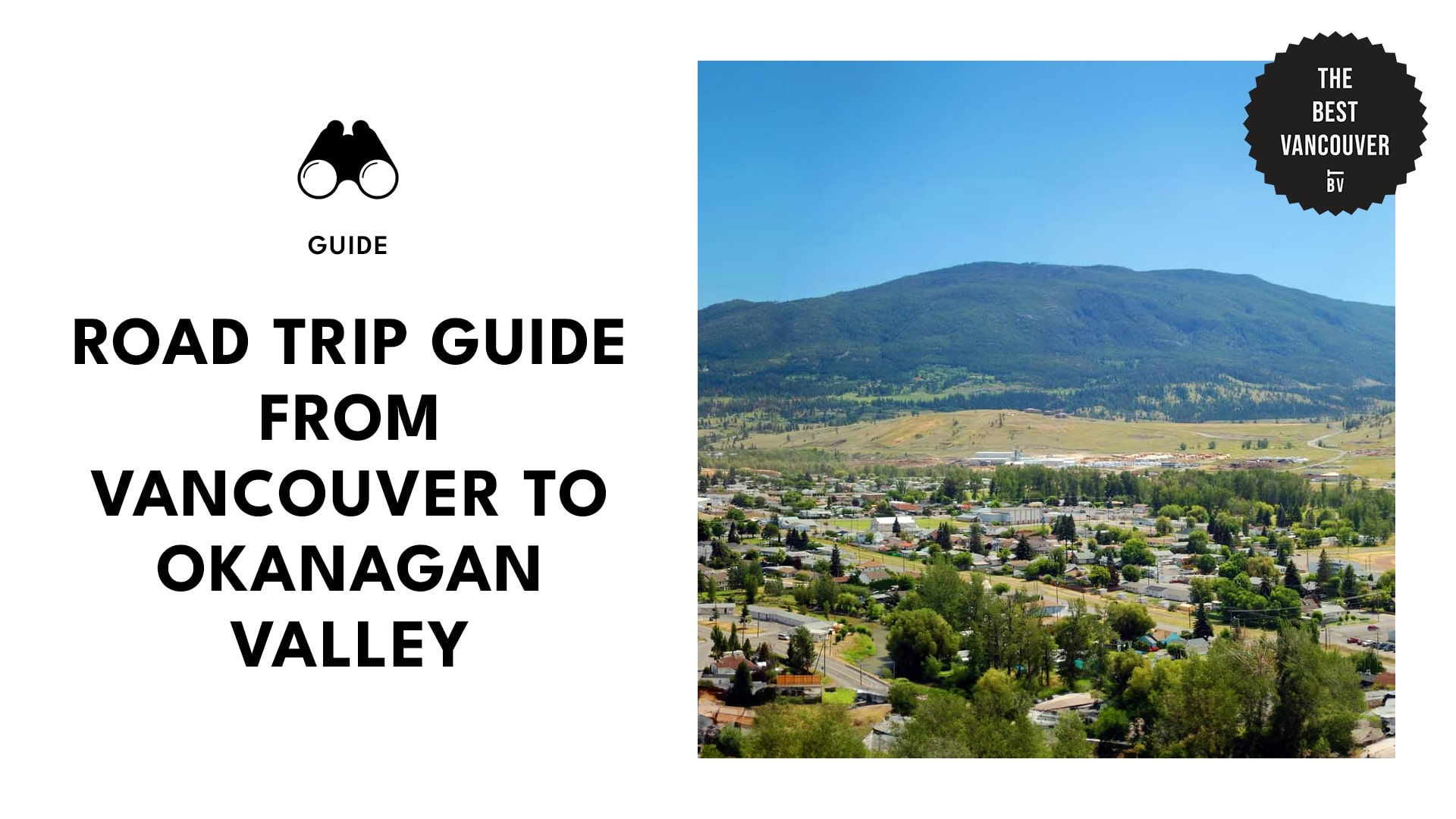 Guide from Vancouver to Okanagan Valley