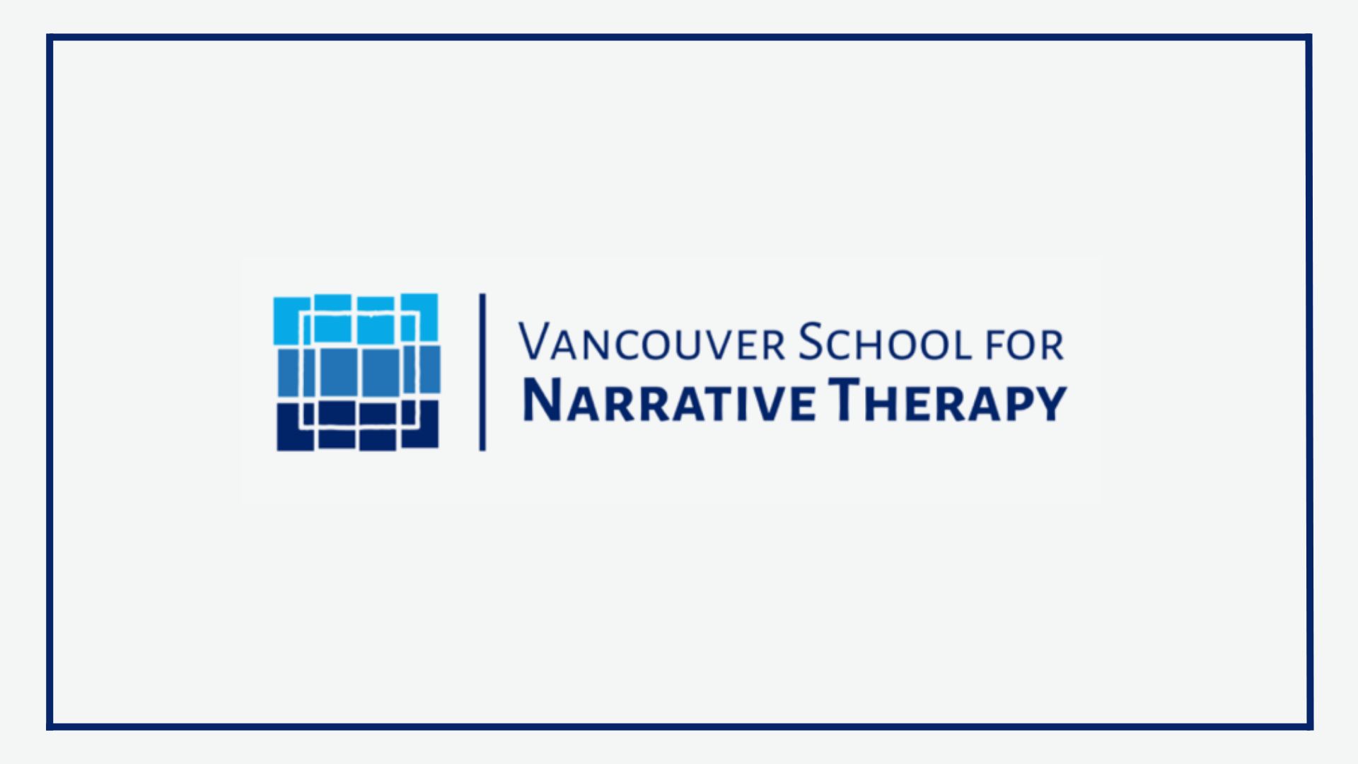 vancouver school for narrative therapy logo