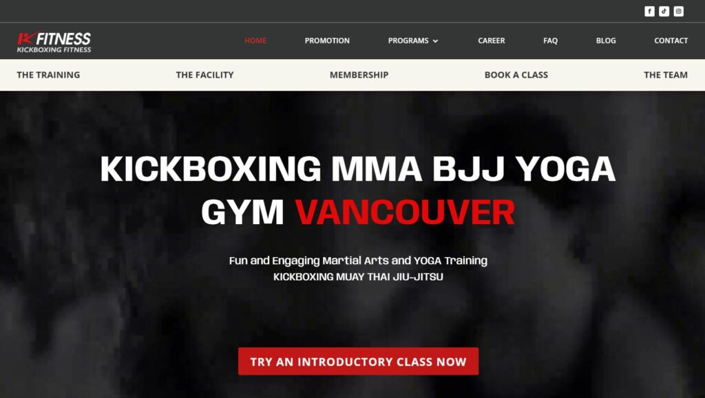 kfitness homepage