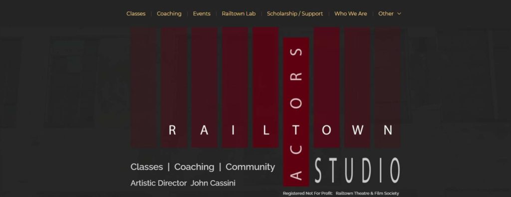 Railtown Actor’s Studio homepage