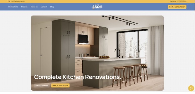 skon kitchens homepage