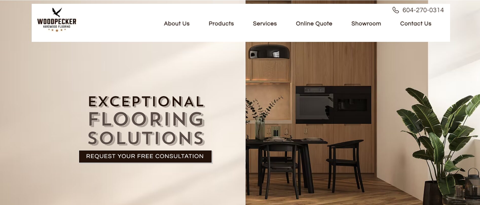 woodpecker flooring homepage