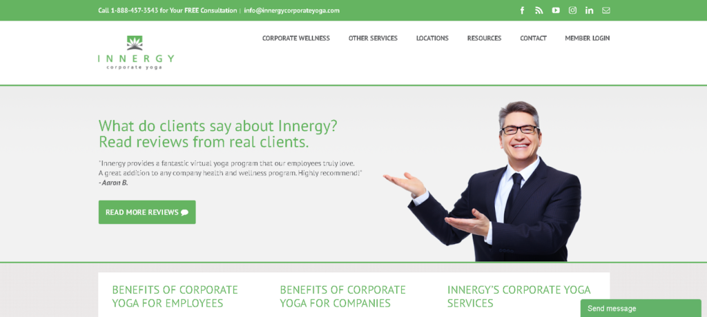 Innergy Corporate Yoga