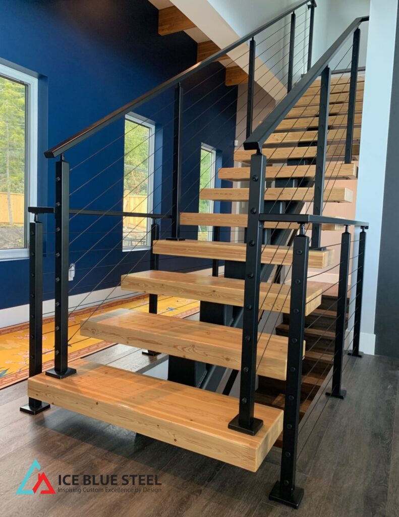 ice blue steel banner