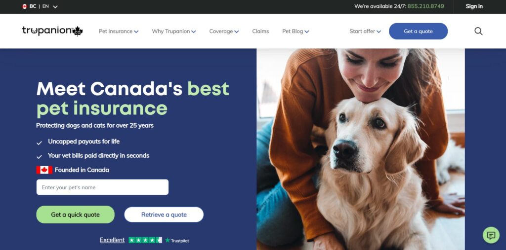 trupanion homepage