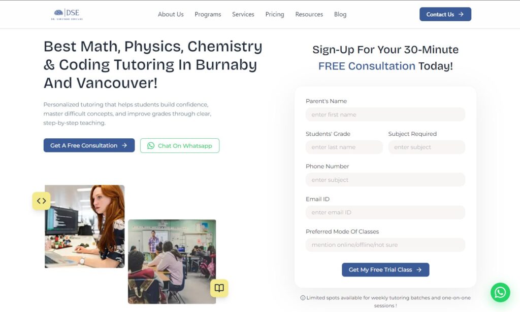 Dr. Shreyank Educare