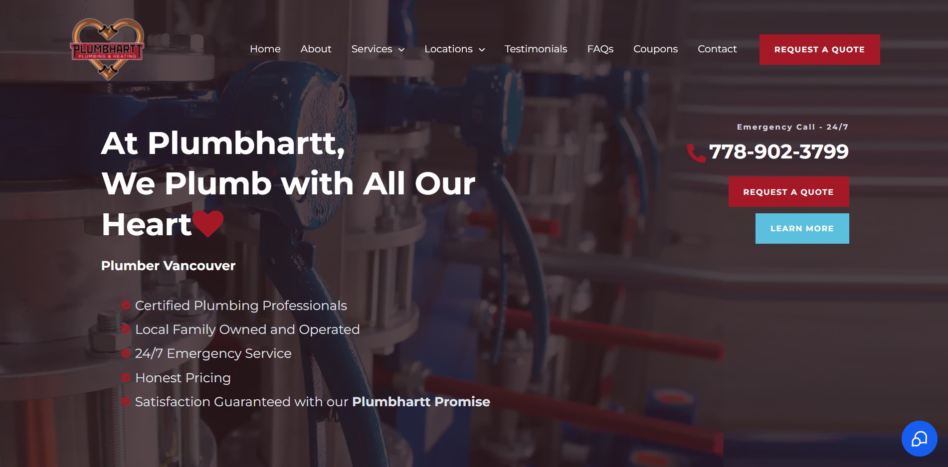 plumbhartt homepage